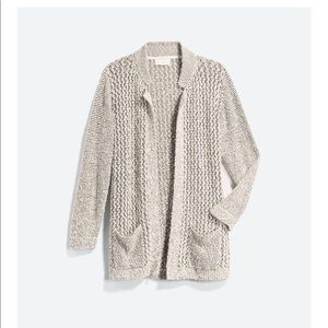 Brand new w tags 1X off-white cardigan